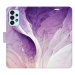 iSaprio flip pouzdro Purple Paint pro Samsung Galaxy A33 5G