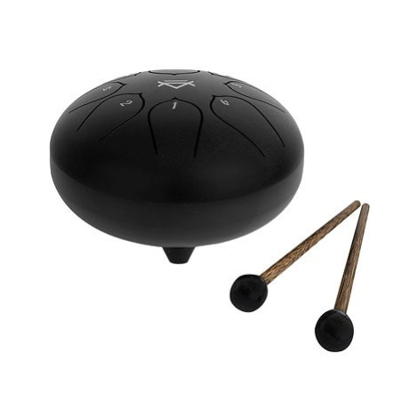 Veles-X Tongue Drum Steel 6 inch 8 Notes Jet Black