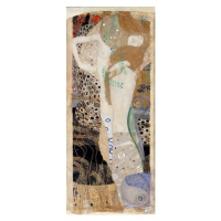 Obrazová reprodukce Water Serpents I, Klimt, Gustav, 21.5 × 50 cm