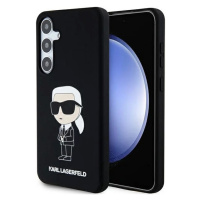 Kryt Karl Lagerfeld KLHCS24SSNIKBCK S24 S921 hardcase black Silicone Ikonik (KLHCS24SSNIKBCK)