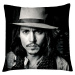 Polštář Johny Depp 01 Mybesthome 40x40 cm Varianta: Povlak na polštář, 40x40 cm