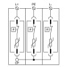 Svodič přepětí SPD PV typ 1+2  PIVM PV 1000 Vseries