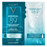 Vichy Minéral 89 Hyaluron Booster posilující a obnovující pleťová maska 29 g