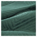 Přehoz na postel RAINIER tmavě zelená 220x240 cm Mybesthome