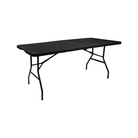 Gardlov 12280 Skládací stůl 180 × 74 cm, černý