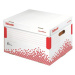 ESSELTE Speedbox, 39.2 x 30.1 x 33.4 cm, bílo-červená