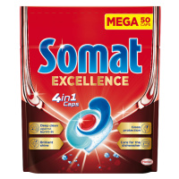 Somat Excellence 4in1 kapsle do automatické myčky na nádobí 50 ks 950g