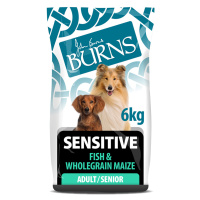 Burns Dog Adult & Senior Sensitive Fish & Wholegrain Maize - 2 x 6 kg