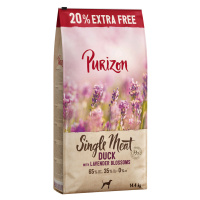 Purizon granule, 12 kg + 2,4 kg zdarma Adult kachna s jablky - bez obilovin