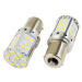 Auto LED žárovka BA15S 35 SMD 3030 CANBUS PY21W pomerančová