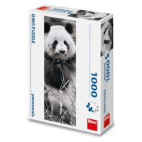 DINO - Panda V Trávě 1000 Panoramic Puzzle Nové