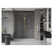 MEXEN/S Velar Duo posuvné sprchové dveře 180, transparent, złote 871-180-000-02-50