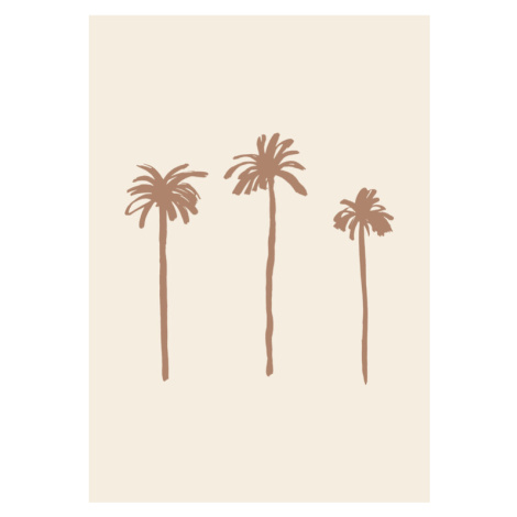 Ilustrace Palms, Pictufy Studio, 26.7 × 40 cm