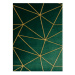 Kusový koberec Emerald 1013 green and gold 160x220 cm