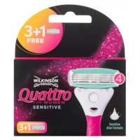 Wilkinson Sword Quattro for Women Sensitive 4 ks