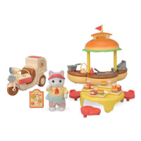 Sylvanian Families Pojízdný stánek s hamburgery