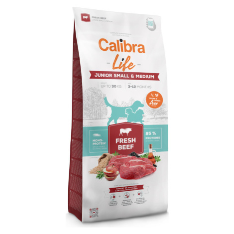 Calibra Life Junior Small & Medium Fresh Beef 2,5 kg