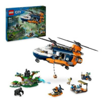 Lego 60437  Helikoptéra na průzkum džungle v základním táboře