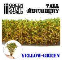 Dekorace Green Stuff World - Tall Shrubbery: Yellow Green