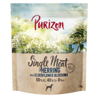 Purizon 1 kg - 10 % sleva - Single Meat sleď a květ bezu