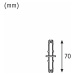 PAULMANN URail příslušenství izolátor proudu 70x18mm bílá