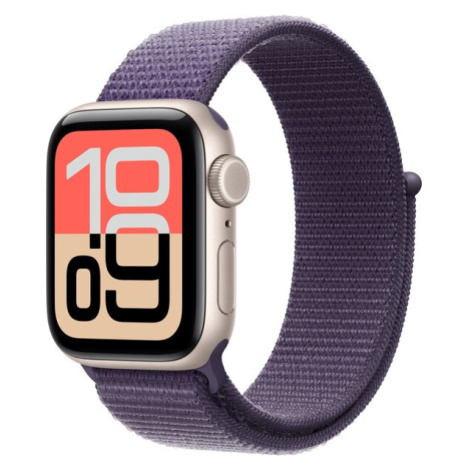 Apple Watch 41/40/38mm mlžně fialový provlékací sportovní řemínek
