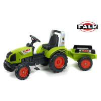 Traktor šlapací Claas Arion 430 s vlečkou, Falk, W012719