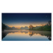 Fotografie Misty morning at Lake in Krabi, Dulyanut Swdp, 40x22.5 cm