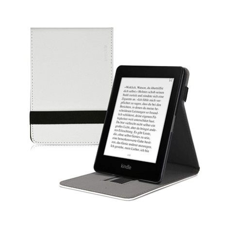 KW Mobile - Case with Strap Stand - KW4504002 - Pouzdro pro Amazon Kindle Paperwhite 1/2/3 - bíl