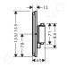 Hansgrohe 15575000 - Termostatická baterie pod omítku, chrom