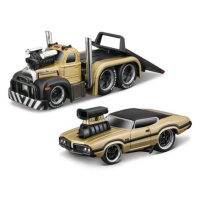 Maisto - Muscle Transports - 1953 MACK B-61 Flatbed 1970 Oldsmobile 442, 1:64