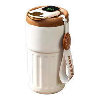 AFF 4211 Termohrnek LCD Coffee 450 ml, bílý