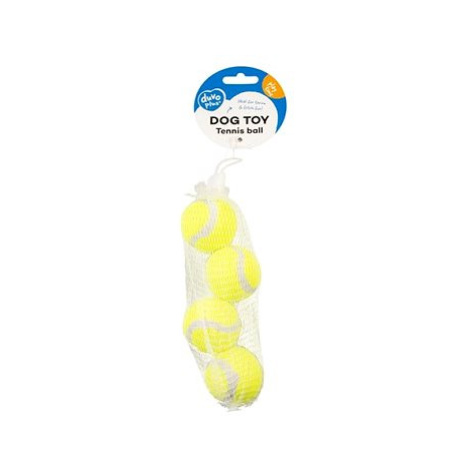 Duvo+ Žluté tenisové míče - průměr 4 cm / 4 ks