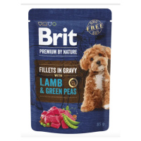 Brit Premium by Nature Adult Gravy Lamb/Green Peas - 24x85g