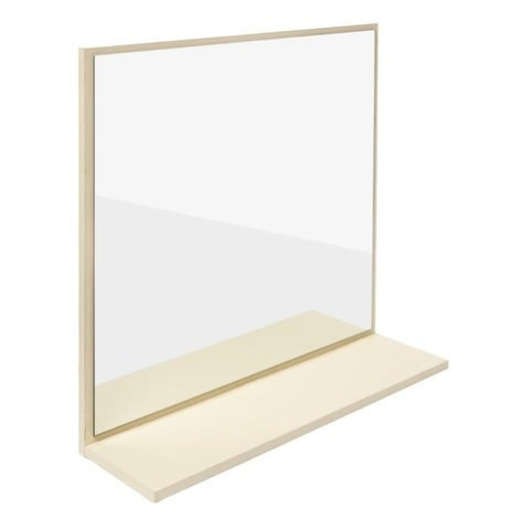 Ceramia Easy zrcadlo s poličkou 60x61,5 cm jasmín EASYZRCJ