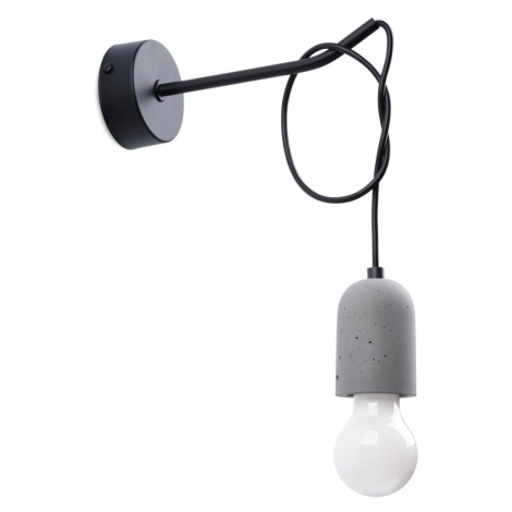 SL.1163 - Nástěnná lampa NESO 1xE27/15W/230V beton Donoci