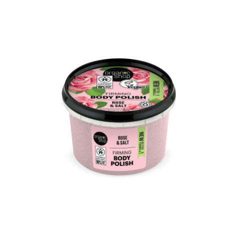 Organic Shop tělový peeling 250ml Růže