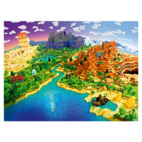 Ravensburger puzzle 171897 Minecraft Svět Minecraftu 1500 dílků