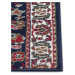 Hanse Home Collection koberce Běhoun Basic 105495 Navy - 80x350 cm