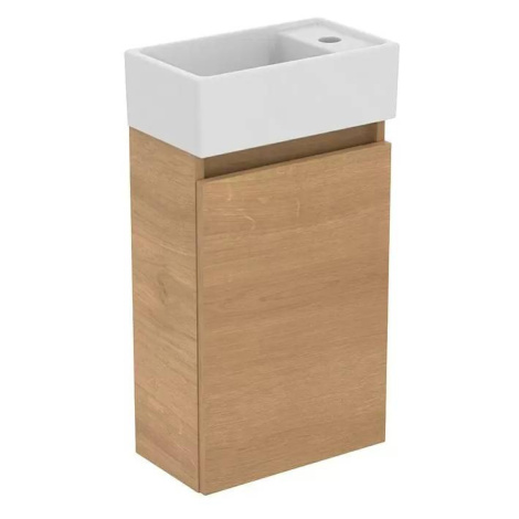 Koupelnová skříňka s umyvadlem Ideal Standard Eurovit+ R0569Y8 / bílá/dub Varianta: ivi1