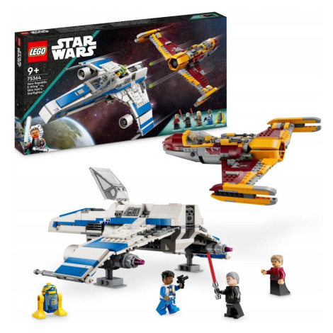 Lego® star wars™ 75364 stíhačka e-wing™ nové republiky vs. stíhačka shin hati