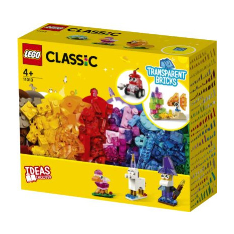 LEGO Classic 11013 Průhledné kreativní kostky
