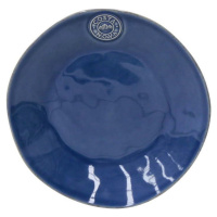 Tmavě modrý kameninový dezertní talíř Costa Nova Nova, ⌀ 21 cm