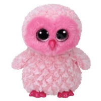 TY Meteor Beanie Boos TWIGGY - pink owl 24 cm