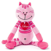 Lumpin - Kočka Rosalie růžová, 38cm