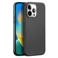 Kožené pouzdro Dux Ducis Grit pro iPhone 14 Pro Max elegantní kryt z umělé kůže (kompatibilní s 