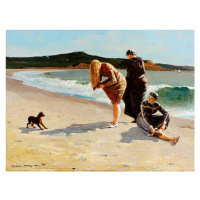 Obrazová reprodukce High Tide at Eagle Head, Winslow Homer, 40 × 30 cm