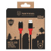 Tactical Recce 3:20 kabel pro Garmin USB-A Black/Red