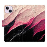 iSaprio flip pouzdro BlackPink Marble pro iPhone 14 Plus