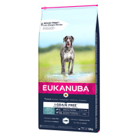 Eukanuba Adult Large & Giant Grain Free Ocean Fish - 2 x 12 kg